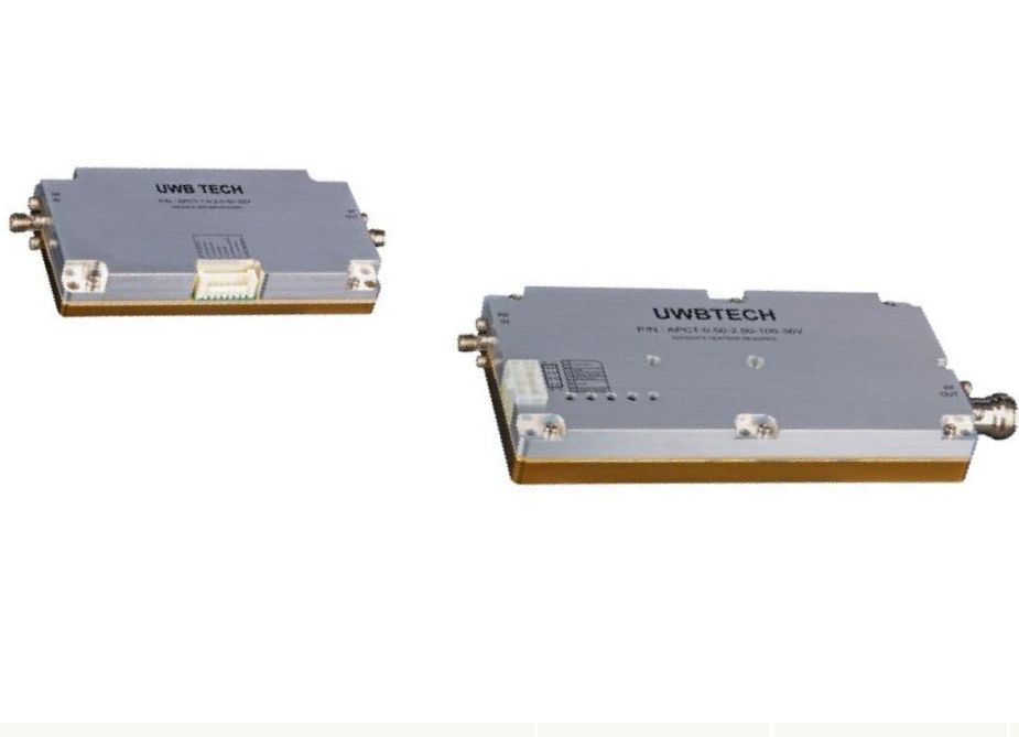 Gallium Nitride Broadband High Power Amplifier, Operation from 20 MHz to 520 MHz, 50 Watts, 28V